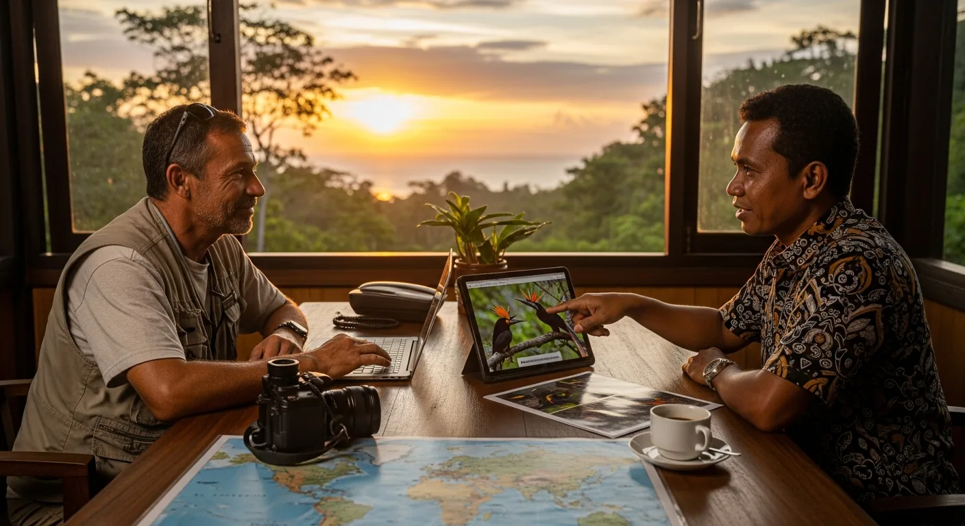 Contact Birds of Paradise Indonesia — Plan Your Papua Expedition